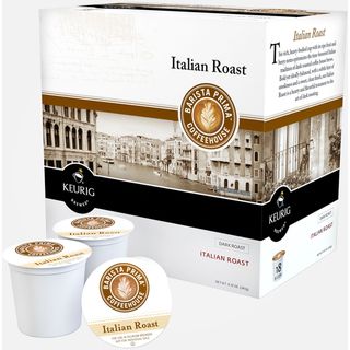 Barista Prima Italian Roast Coffee K Cups for Keurig Brewers (Case of 96) Coffee