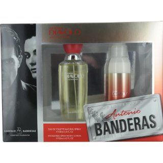 DIAVOLO by Antonio Banderas SET EDT SPRAY 3.4 OZ & BODY LOTION SPRAY 4.2 OZ for WOMEN  Eau De Toilettes  Beauty