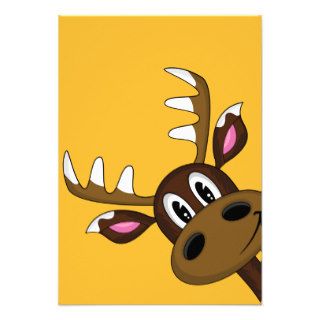 Christmas Reindeer RSVP Card Announcement