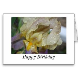 Happy Birthday Iris Card