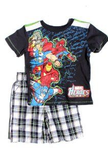 Marvel Heroes Boys Short set, Size 4T  Infant And Toddler Apparel  Baby