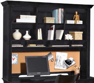 Desk Hutch Black   Home Office Desks