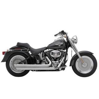 Cobra Speedster Slashdown Chrome Exhaust System for 2012 Harley Davidson Softail Models Automotive