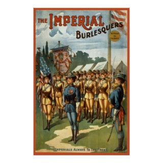 Imperial Burlesquers Vintage Posters