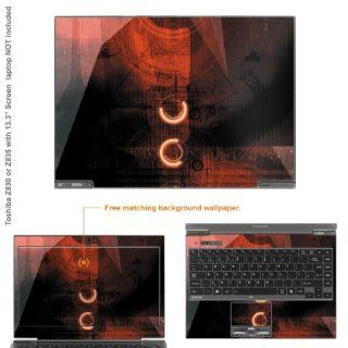 Decalrus   Matte Decal Skin Sticker for Toshiba Portege Z935 with 13.3" screen (NOTES view IDENTIFY image for correct model) case cover MAT Z935 278 Electronics