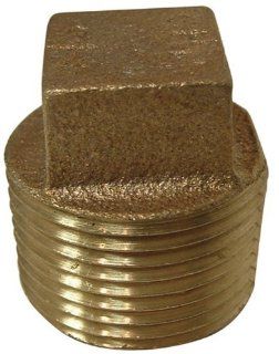 Aviditi 90097 1 1/2 Inch Brass Plug   Hardware Plugs  