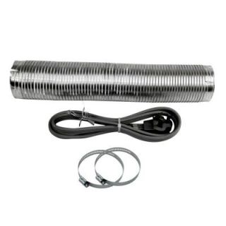 Whirlpool 3 Prong Electric Dryer Hook Up Kit with Venting W10182829RB