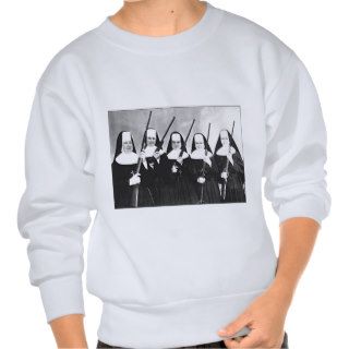 Nuns With Guns Pullover Sweatshirt