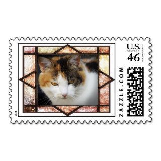 Miss Kitty ~ Postage Stamp