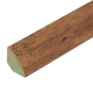 94 in. x 3/4 in. x 3/4 in. Natural Hickory Laminate Quarter Round Moulding 369198