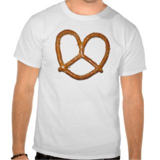 Pretzel Heart T shirt