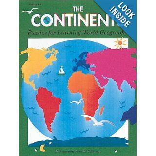 The Continents 100 puzzles and word games for grades 4 6 (9780673360724) Cheyney, Jeanne, Arnold Books