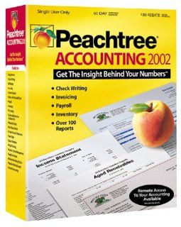 Peachtree(R) Accounting 2002 Software