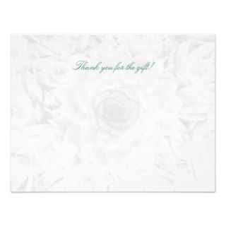 Succulents Little Flat, Blank Thank You Note Cards