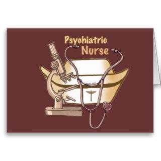 Psychiatric Nurse Collage Cards