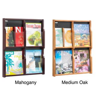 Safco Expose 4 Magazine / 8 Pamphlet Display Safco Book & Display Cases