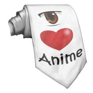 I Heart Anime Neck Tie