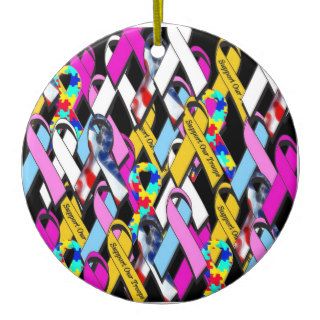 Support a Cause Christmas Ornaments