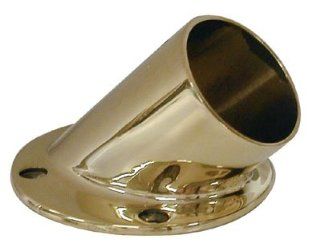 Lavi Industries 00 535/2 Polished Brass 45 Degree Angle Flange 2" OD   Faucet Flanges  