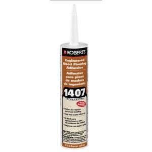 Roberts 10 oz. Cartridge Tube of Rapid Repair Wood Flooring Adhesive 1407 10C