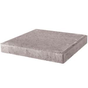 Pavestone 24 in. x 24 in. Grey Concrete Step Stone 73700