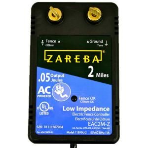 Zareba 2 Mile AC Low Impedance Energizer EAC2M Z