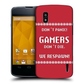 Head Case Designs Don't Die A Gamer's Life Hard Back Case Cover for LG Nexus 4 E960 Cell Phones & Accessories