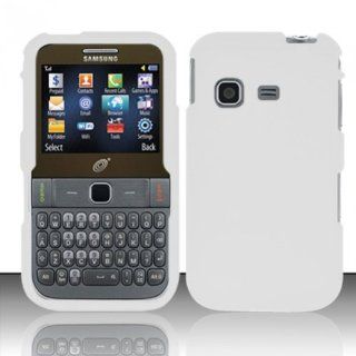 Importer520 Rubberized Snap On Hard Skin Protector Case Cover for For (StraightTalk) Samsung S390g   White Cell Phones & Accessories