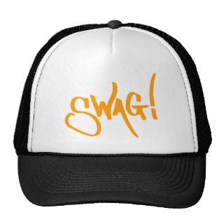 Swag Tag   Orange Trucker Hats