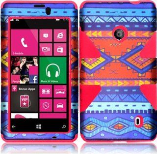 Nokia Lumia 521 ( AT&T , Metro PCS , T Mobile ) Phone Case Accessory Decorative Artwork Dual Protection D Dynamic Tuff Extra Strong Cover with Free Gift Aplus Pouch Cell Phones & Accessories