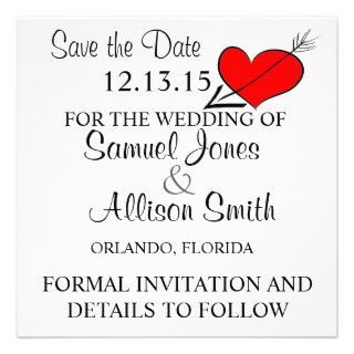 Save the Date Invitation