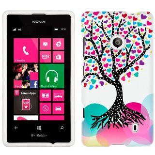 Nokia Lumia 521 Love Tree Phone Case Cover Cell Phones & Accessories