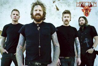 O 7198 Mastodon (Band)  Troy Sanders, Brent Hinds Progressive Metal Music Collections, decorative Poster Print Vintage New Size 35 X 24 Inch.  