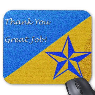 Employee Recognition Star Mousepad