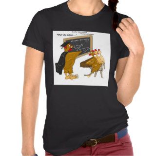 Chickens Cross The Road Philosophy Funny Tee Shirts
