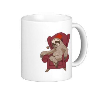 Sophisticated Three Toed Sloth Mug