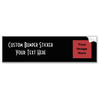 ♥ Blank   Create Your Own Gift Bumper Stickers