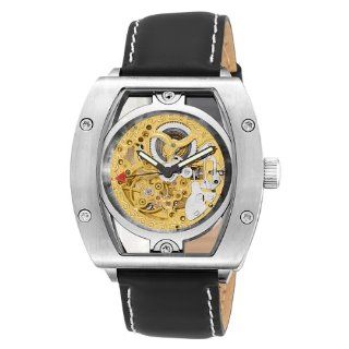 Steinhausen Men's TW523G Beethoven Automatic Skeleton Gold Watch Watches