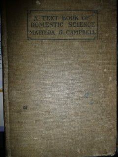 A Textbook of Domestic sciene for High Schools  Other Products  