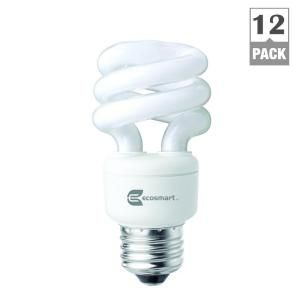 TCP 40W Equivalent Soft White (2700K) Spiral CFL Light Bulb (12 Pack) 5M80912