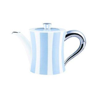 Bernardaud Galerie Royale Wallis Blue Coffee/Tea Pot Kitchen & Dining