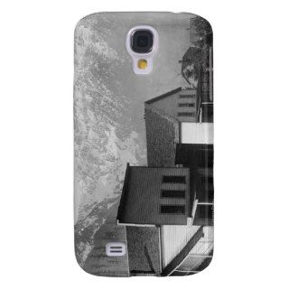 Residences and Mountain Background Galaxy S4 Cover