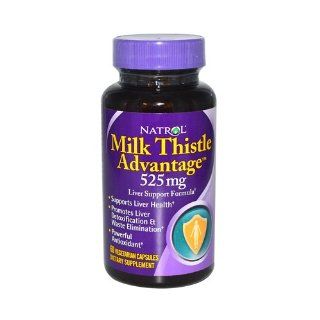 Natrol Milk Thistle Advantage   525 mg   60 Vegetarian Capsules Health & Personal Care