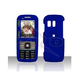 Blue Hard Cover Case for Samsung Rant M540 SPH M540 Cell Phones & Accessories