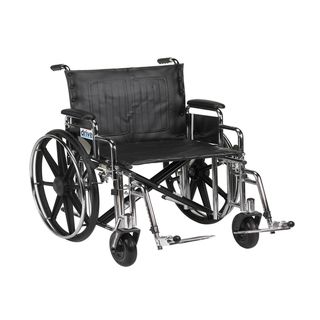 Drive Medical std20dda sf 20 inch Wide Sentra Extra Heavy duty Wheelchair with Various Arm Styles Drive Medical Wheelchairs