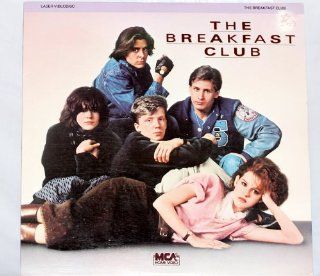 The Breakfast Club (Laserdisc) 1985 Molly Ringwald Emilio Estevez, John Hughes Movies & TV