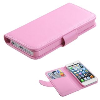 BasAcc Pink Book Style MyJacket Wallet For Apple iPhone 5 BasAcc Cases & Holders