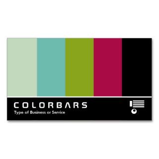 Widescreen Colorbars 05 Business Card