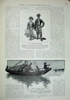 1906 Bajau Wedding Fishing Orang House Boat Bride Lady   Prints