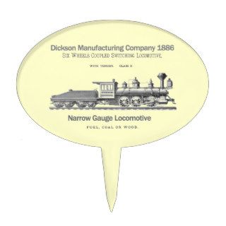 Dickson Switching Locomotive 1886 Cake Pick